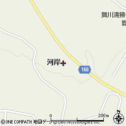 岩手県一関市舞川河岸132周辺の地図