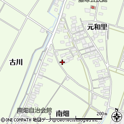 山形県酒田市藤塚元和里54周辺の地図