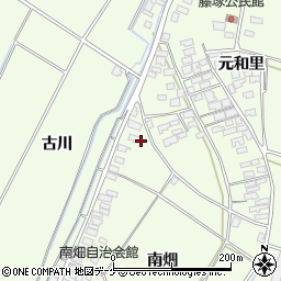 山形県酒田市藤塚南畑2周辺の地図