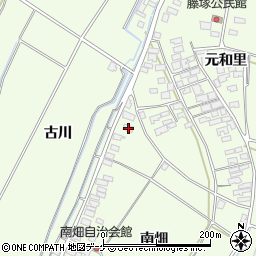 山形県酒田市藤塚南畑2-1周辺の地図