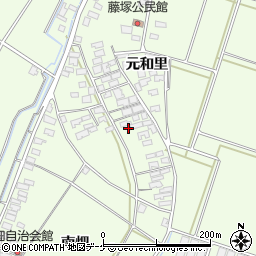 山形県酒田市藤塚元和里95周辺の地図
