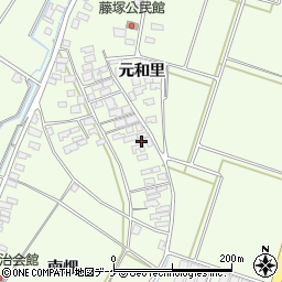 山形県酒田市藤塚元和里96周辺の地図