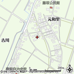 山形県酒田市藤塚元和里53周辺の地図