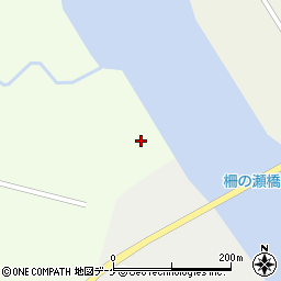 岩手県一関市川辺河岸周辺の地図
