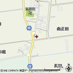山形県酒田市庭田南正田53周辺の地図