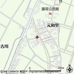 山形県酒田市藤塚元和里50周辺の地図