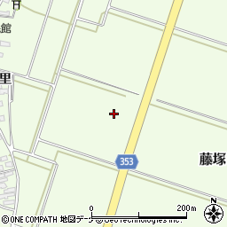 山形県酒田市藤塚家の前周辺の地図