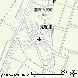 山形県酒田市藤塚元和里84周辺の地図