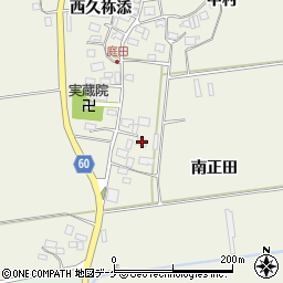 山形県酒田市庭田正田29周辺の地図