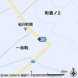 岩手県一関市東山町松川町裏55-2周辺の地図