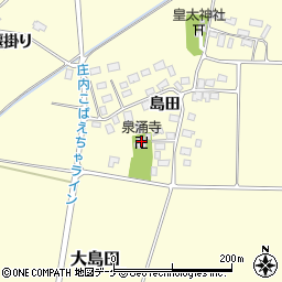 泉涌寺周辺の地図
