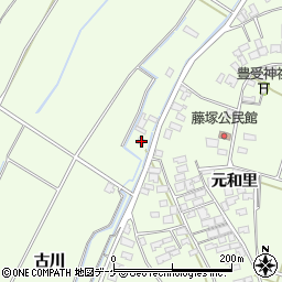 山形県酒田市宮海古川290周辺の地図