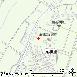 山形県酒田市藤塚元和里25周辺の地図