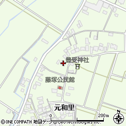 山形県酒田市藤塚元和里22周辺の地図