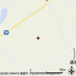 岩手県一関市舞川田沖周辺の地図