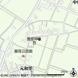 山形県酒田市藤塚元和里135周辺の地図