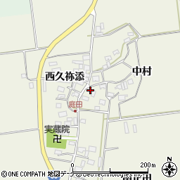 山形県酒田市庭田中村87周辺の地図