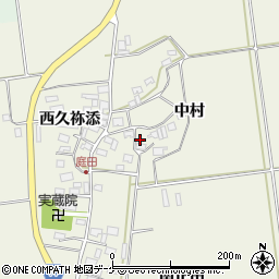 山形県酒田市庭田中村38周辺の地図