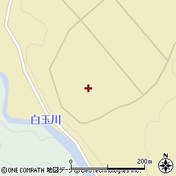 山形県酒田市北青沢（白玉）周辺の地図