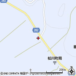岩手県一関市東山町松川卯入道14周辺の地図