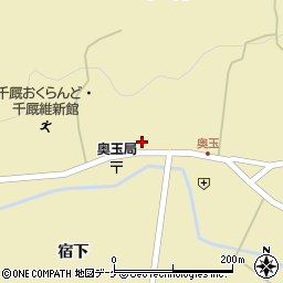 岩手県一関市千厩町奥玉中日向201周辺の地図