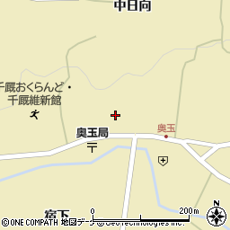 岩手県一関市千厩町奥玉中日向193周辺の地図