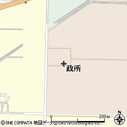 山形県酒田市政所セウシヨ31周辺の地図