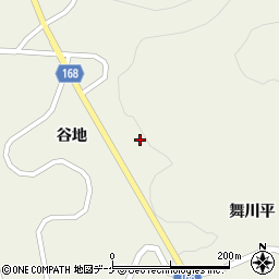岩手県一関市舞川谷地135周辺の地図