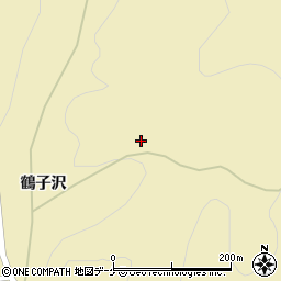 岩手県一関市千厩町奥玉鶴子沢80周辺の地図