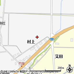 山形県酒田市刈穂村上周辺の地図