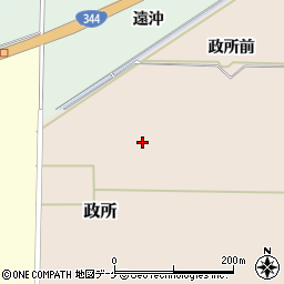 山形県酒田市市条政所前周辺の地図