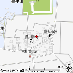 山形県酒田市刈穂古川周辺の地図