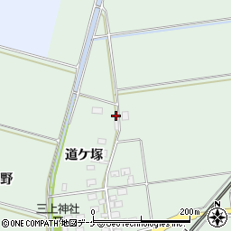 山形県酒田市保岡道ケ塚24周辺の地図