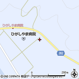 岩手県一関市東山町松川卯入道周辺の地図