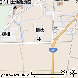 山形県酒田市市条横枕36周辺の地図