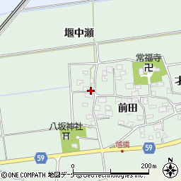 山形県酒田市保岡前田26-1周辺の地図