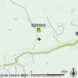 岩手県一関市赤荻笹谷77周辺の地図