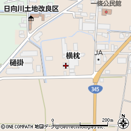 山形県酒田市市条横枕37周辺の地図