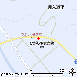 岩手県一関市東山町松川卯入道122周辺の地図