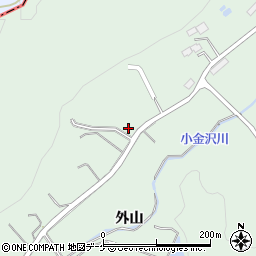 岩手県一関市赤荻外山165周辺の地図
