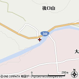 山形県酒田市大蕨前田2周辺の地図