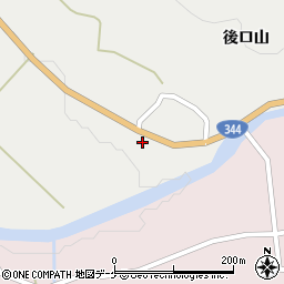 山形県酒田市大蕨前田25周辺の地図