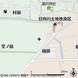 山形県酒田市法連寺周辺の地図
