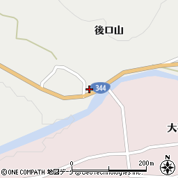 山形県酒田市大蕨前田3周辺の地図