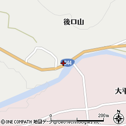 山形県酒田市大蕨前田1周辺の地図