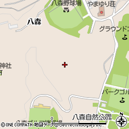 山形県酒田市市条八森921-3周辺の地図