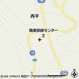 一関市職業訓練センター周辺の地図