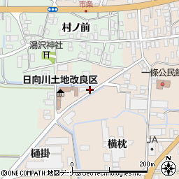 山形県酒田市市条村ノ前67周辺の地図
