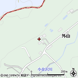 岩手県一関市赤荻外山88-2周辺の地図