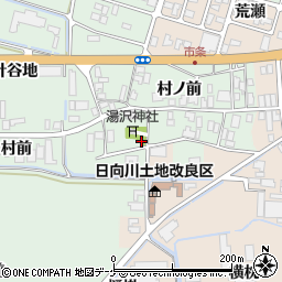 山形県酒田市法連寺村前周辺の地図